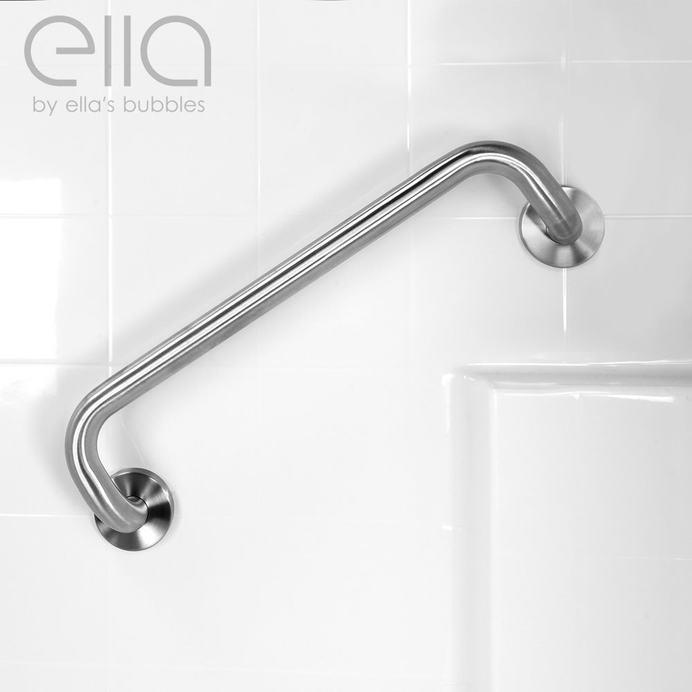 Brushed Nickel Grab Bar 01