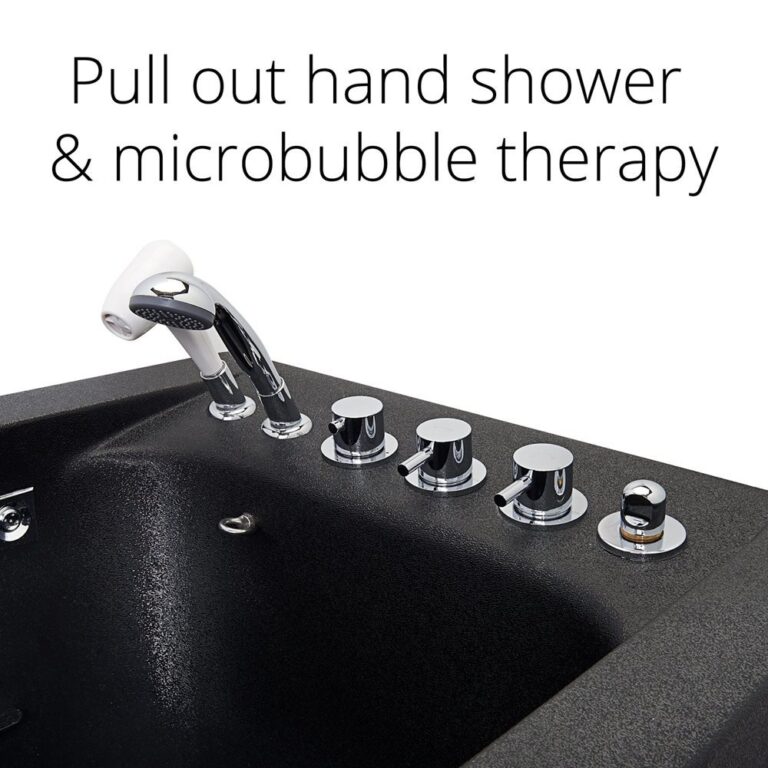 Bañera de hidromasaje para mascotas con microburbujas - microbubble therapy pet spa bath tub 43 |