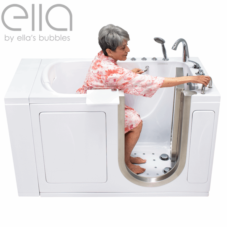 Bañera Elite - 30″x 52″ (76x132cm), Tecnología de Drenaje Dual - baignoire walk in elite 30 x 52 76x132cm technologie a double drain |