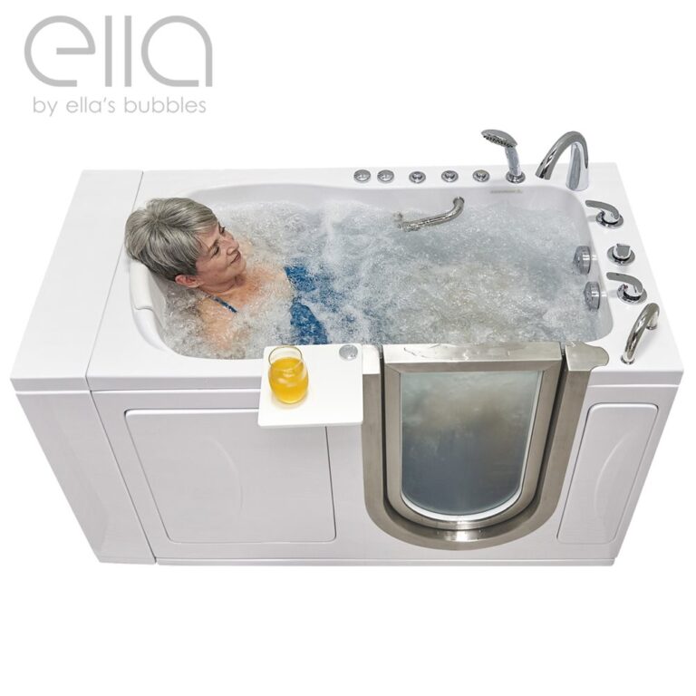 Bañera Elite - 30″x 52″ (76x132cm), Tecnología de Drenaje Dual - elite walk in tub 30″ x 52″ 76cm x 132cm 19 |