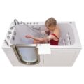 Ultimate baignoire acrylique walk-in - 30 « x60 » (76x152cm), technologie à double drain - ultimate airhydroindependent foot massage walk in tub 30″w x 60″l 76cm x 152cm 26 |