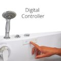 Big4two Two Seat Walk In Bathtub With Outward Swing Door Digital Controller