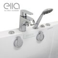 Ella Companion Two Seat Acrylic Walk-In Tub 32"x60 » (81x152cm), Technologie à double drain - companion two seat tub air hydro independent foot massage 32″x60″ 81cm x 152cm 31 |