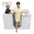 Ella Companion Two Seat Acrylic Walk-In Tub 32"x60 » (81x152cm), Technologie à double drain - companion two seat tub air hydro independent foot massage 32″x60″ 81cm x 152cm 34 |