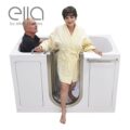 Ella Companion Two Seat Acrylic Walk-In Tub 32"x60 » (81x152cm), Technologie à double drain - companion two seat tub air hydro independent foot massage 32″x60″ 81cm x 152cm 48 |