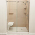 Reversible Cultured Marble Shower Seat 20 Off 23