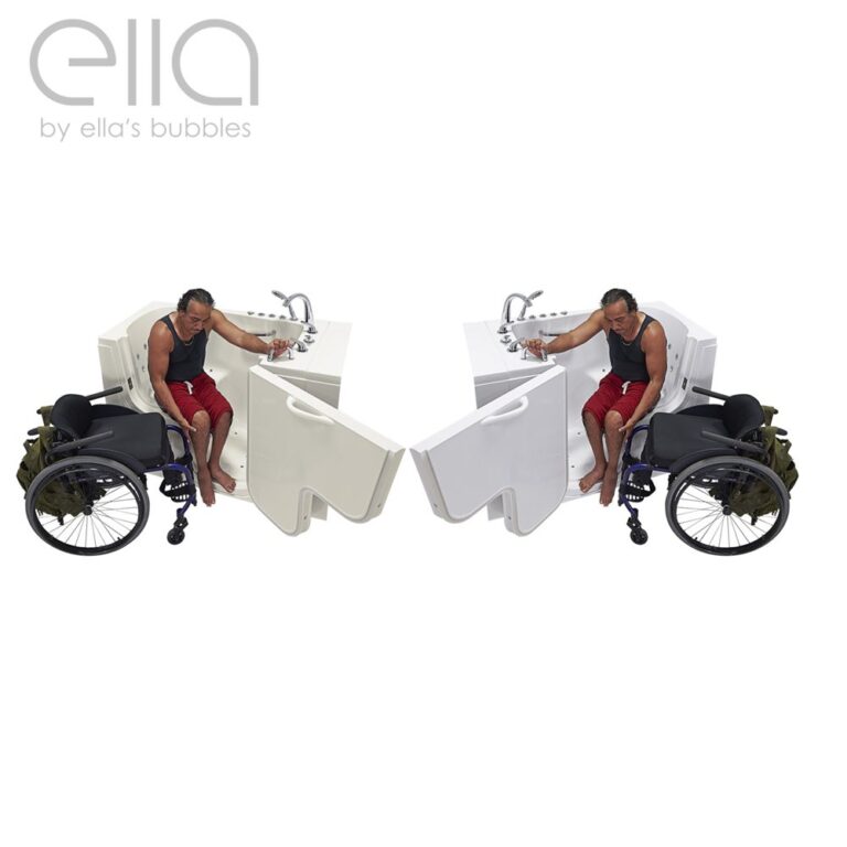 Transfer30 Wheelchair Accessible Walk-in Bathtub – 30″w X 52″l (76cm X 132cm)