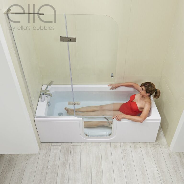 Lay Down Inward Swing Door Acrylic Walk In Tub 32″w X 72″l 81cm X 182cm 33