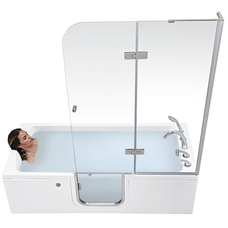 Lay Down Inward Swing Door Acrylic Walk-in Tub – 32″w X 72″l (81cm X 182cm)