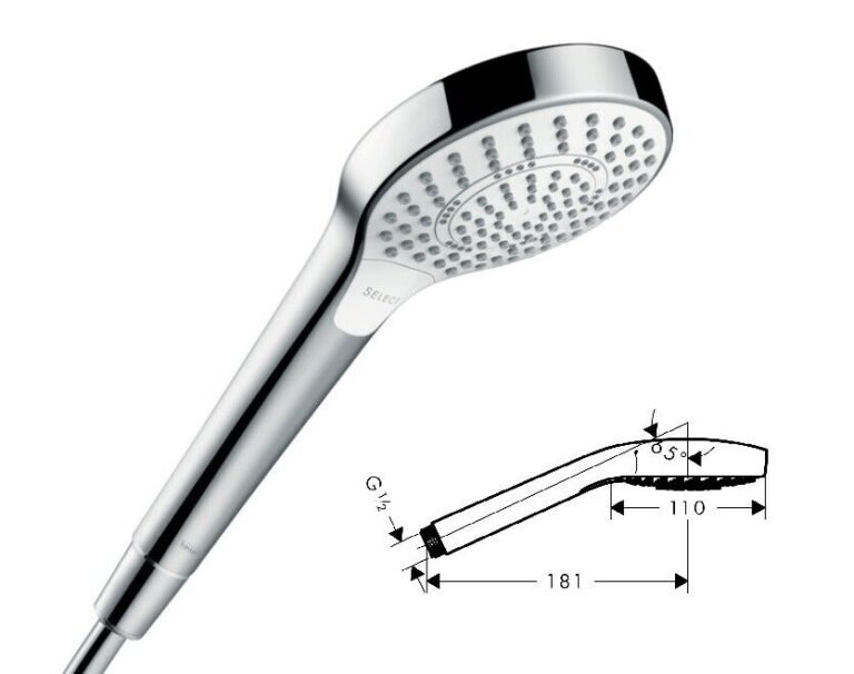 Hansgrohe Croma Select S Handshower 110 3 Jet 20 Gpm 50 Off