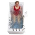 Ultimate baignoire acrylique walk-in - 30 « x60 » (76x152cm), technologie à double drain - ultimate airhydroindependent foot massage walk in tub 30″w x 60″l 76cm x 152cm 2 |