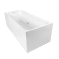 Bali Acrylic Freestanding Rectangular Infusion™ Microbubble Therapy Bathtub – 50% OFF