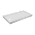 Rectangular Textured Acrylic Shower Base