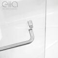 Duo 55 In X 70 In Framed Sliding Shower Door With 6 Mm Clear Glass Without Handle 11