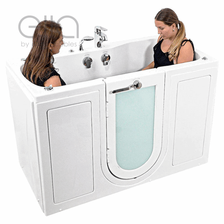 Ella Acrylic Walk In Bathtub For Two 2 Seat Walk In Tubs 2