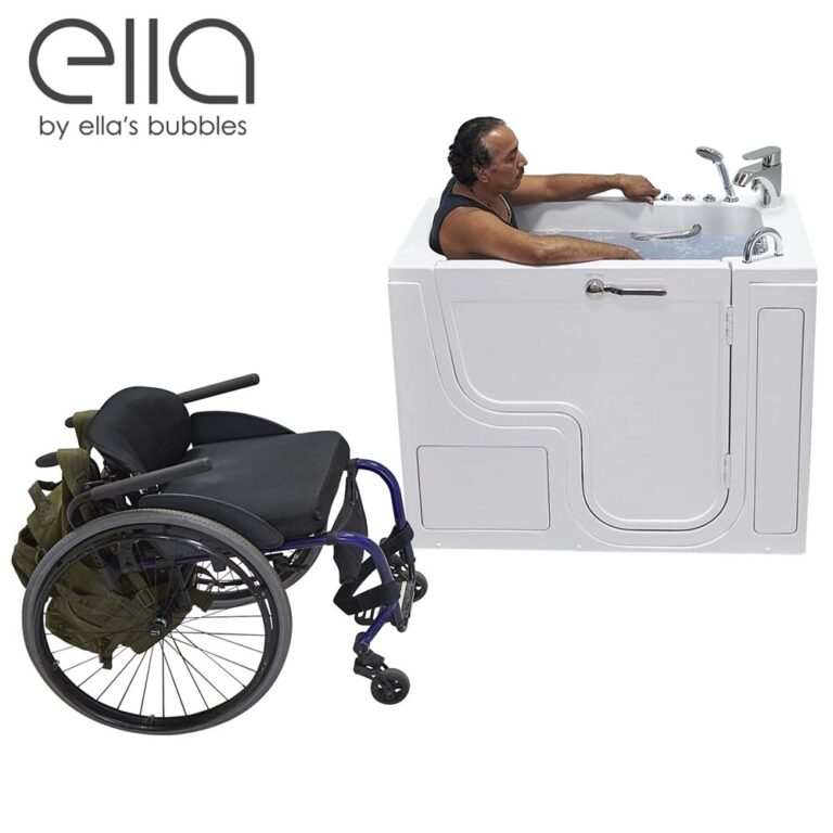 Transfer30 Wheelchair Accessible Walk-in Bathtub – 30″w X 52″l (76cm X 132cm)