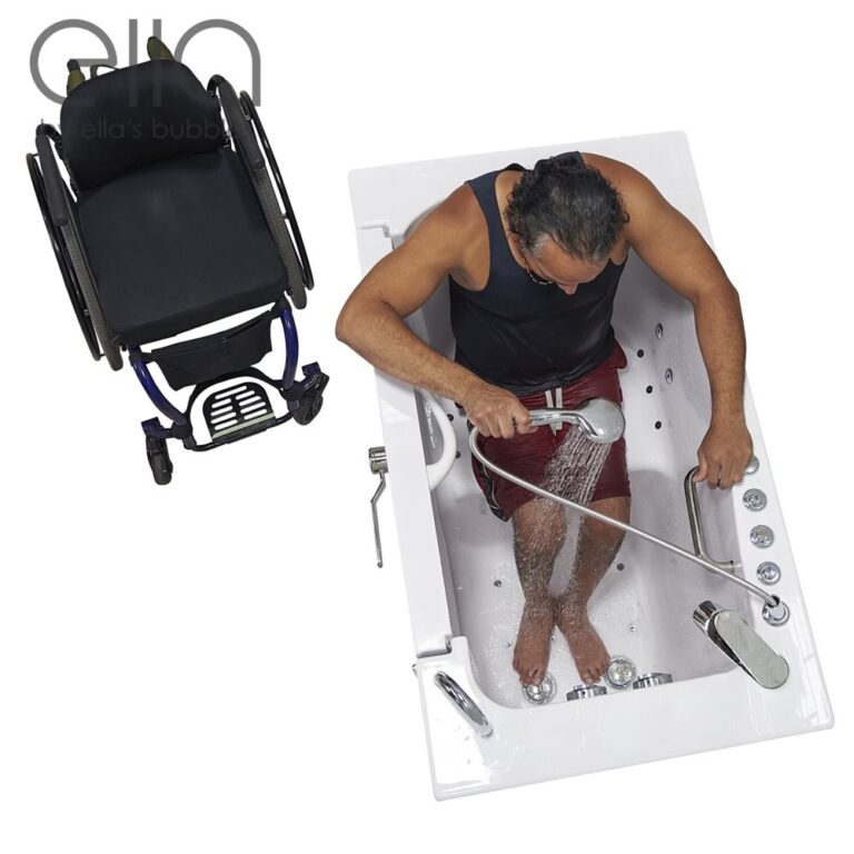 Transfer30 Wheelchair Accessible Walk-in Bathtub – 30″w X 52″l (76cm X 132cm)