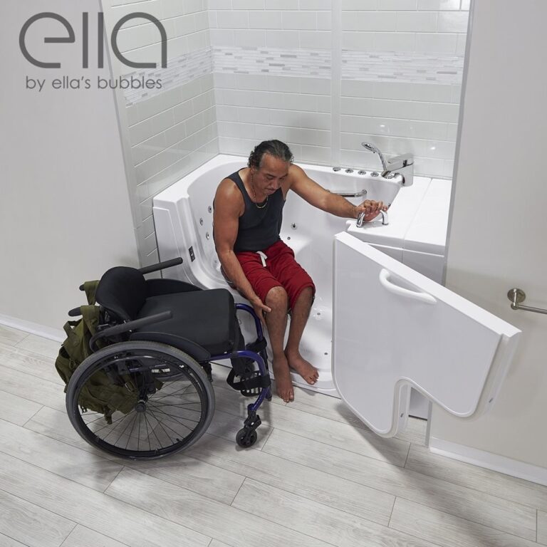 Transfer30 Wheelchair Accessible Walk-in Bathtub – 30″w X 52″l (76cm X 132cm)