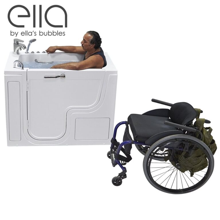 Transfer30 Wheelchair Accessible Walk-in Bathtub – 30″w X 52″l (76cm X 132cm)