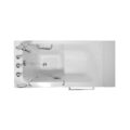 S-Class Inward swing door soaking tub 28