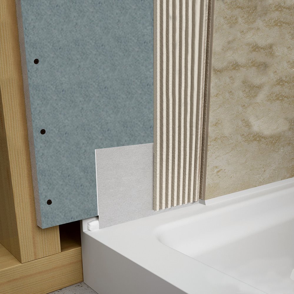 Ella Tile Flange for Walk-In Tub