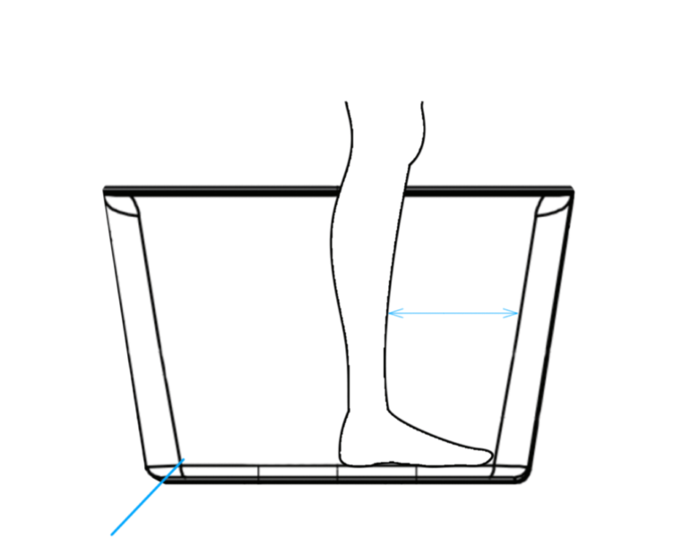 lay-down-inward-swing-door-acrylic-walk-in-tub-″w-x-″l-cm-x-cm