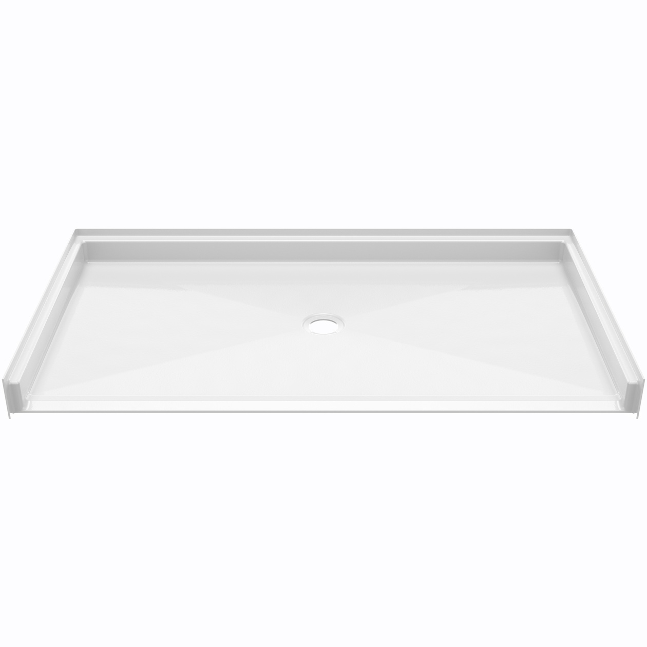 Ella Roll-in Wheelchair Accessible Shower Base 60x32 - Center Drain