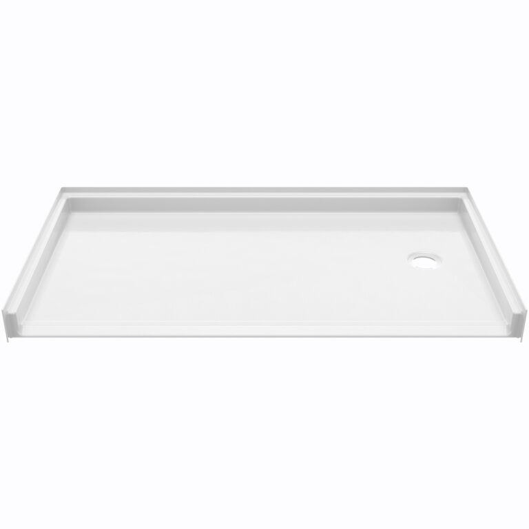 Ella Roll-in Wheelchair Accessible Shower Base 60x32 - Left/Right Drain