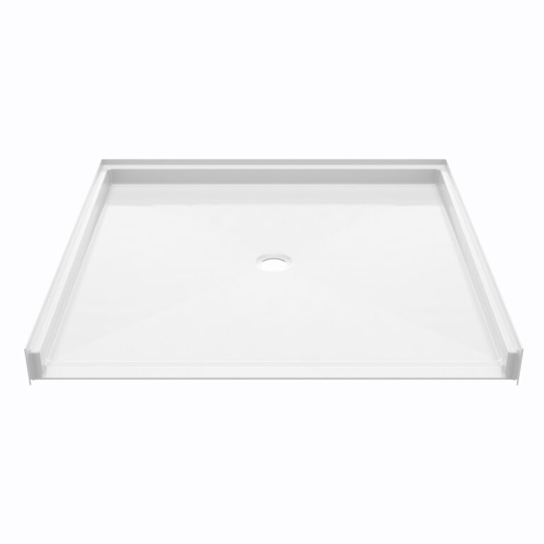 Ella Roll-in Wheelchair Accessible Shower Base 50.25x50.125 - Center Drain