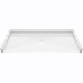 Ella Roll-in Wheelchair Accessible Shower Base 60x36 - Center Drain