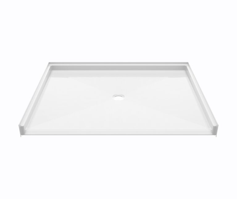 Ella Roll-in Wheelchair Accessible Shower Base 60x48 - Center Drain - rbsp 6048 bf 1125 c 1 1 |