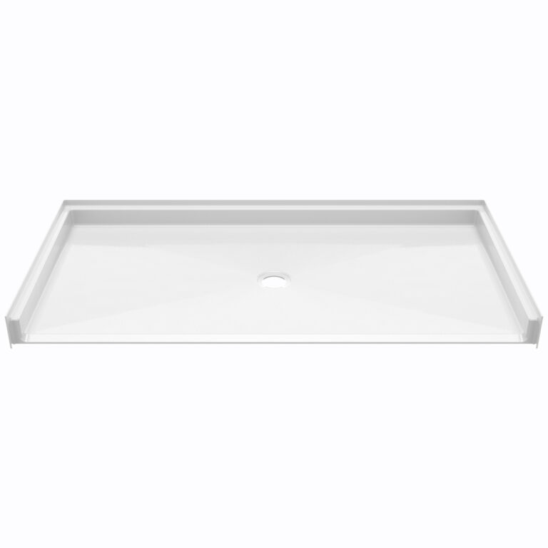 Ella Roll-in Wheelchair Accessible Shower Base 62x32 ADA - Center Drain