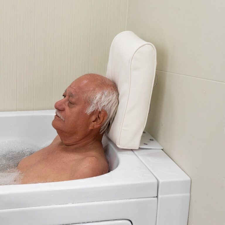 Removable Headrest and Neck Support for Walk-In Tubs - deluxe model |