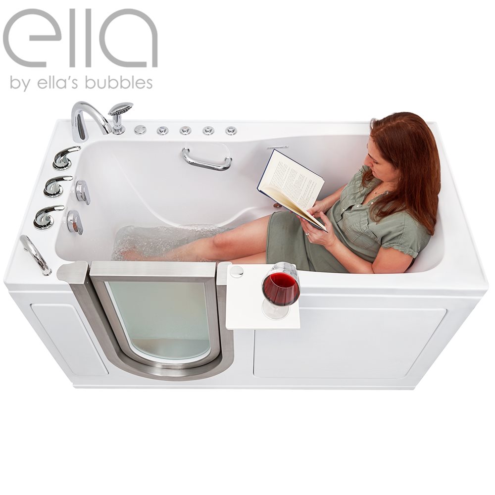 Ultimate Air+hydro+independent Foot Massage Walk-in Tub – 30″w X 60″l (76cm X 152cm)